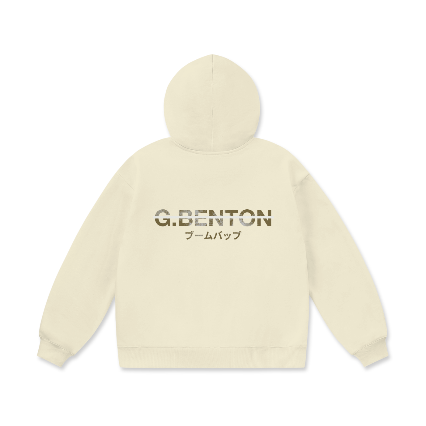 Strikethrough Oversized Heavyweight Hoodie