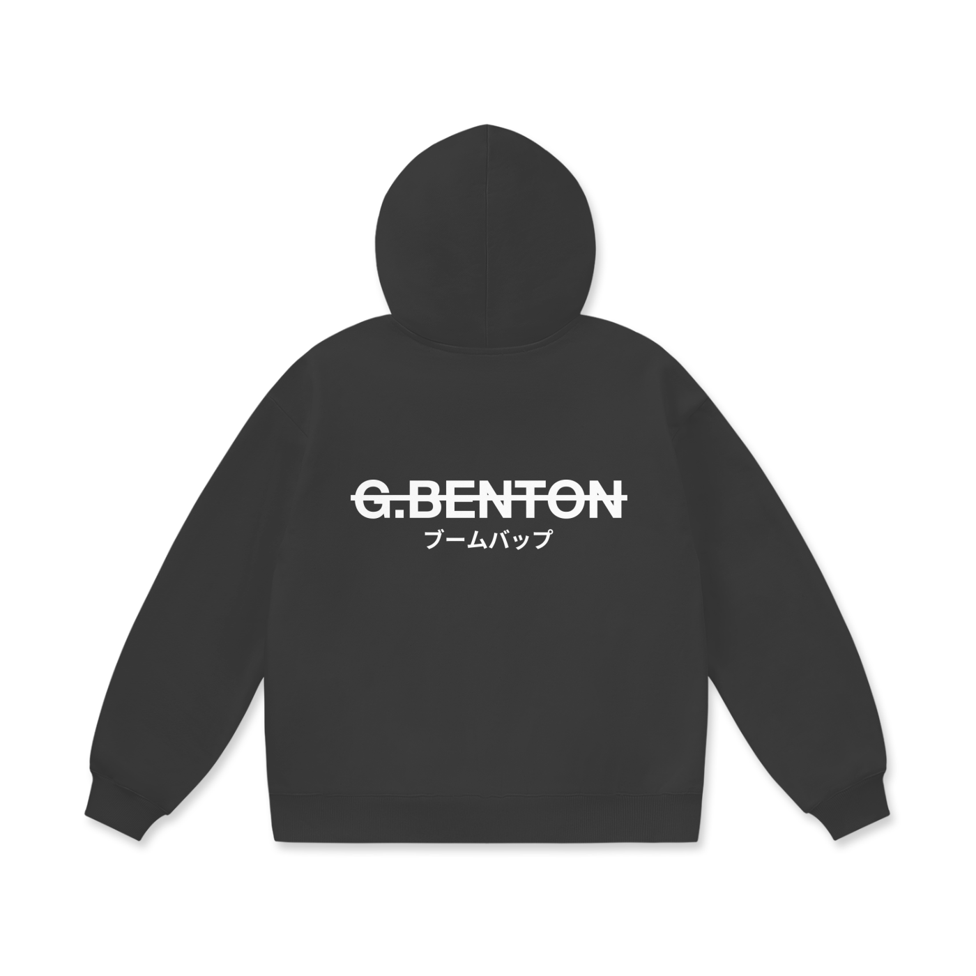 Strikethrough Oversized Heavyweight Hoodie