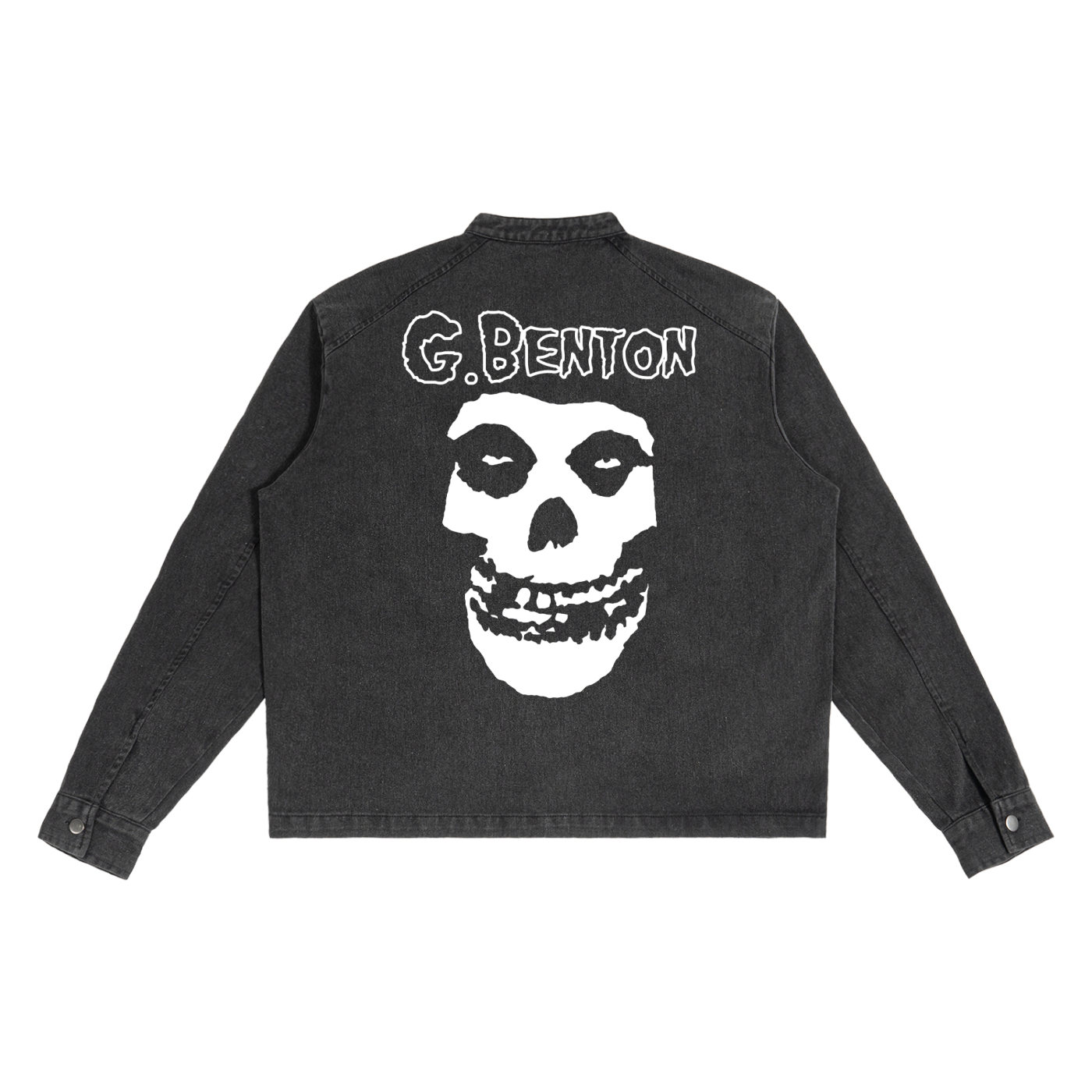 Vintage Skull Denim Jacket