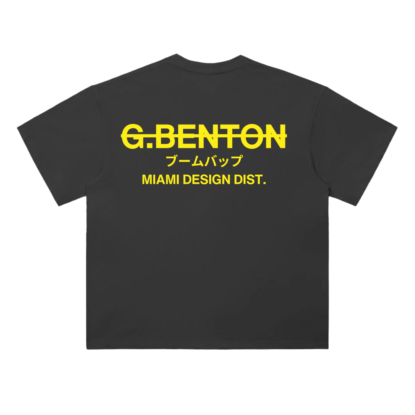 Miami Design District Tee - Yellow