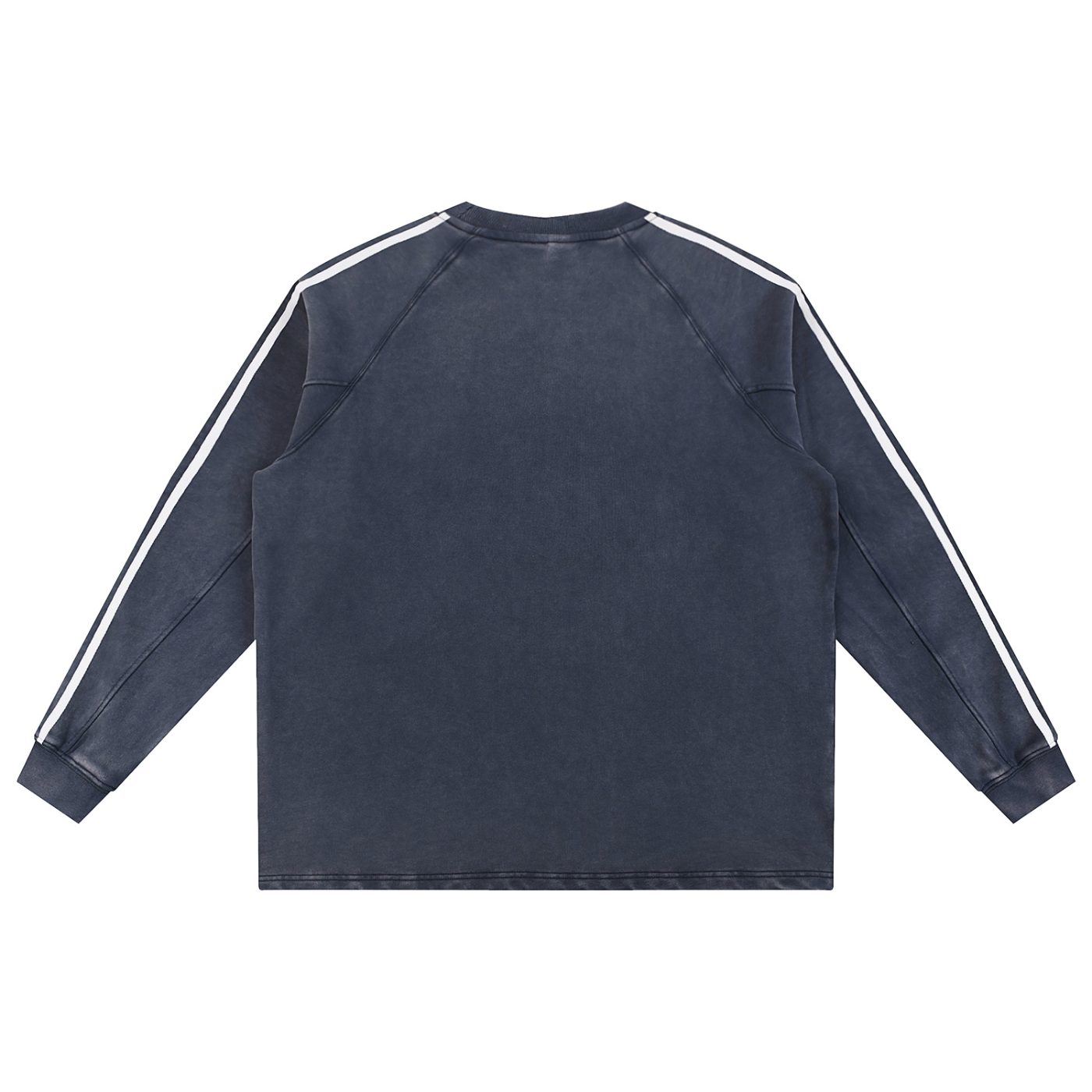 Strikethrough Contrast Tape Sweatshirt