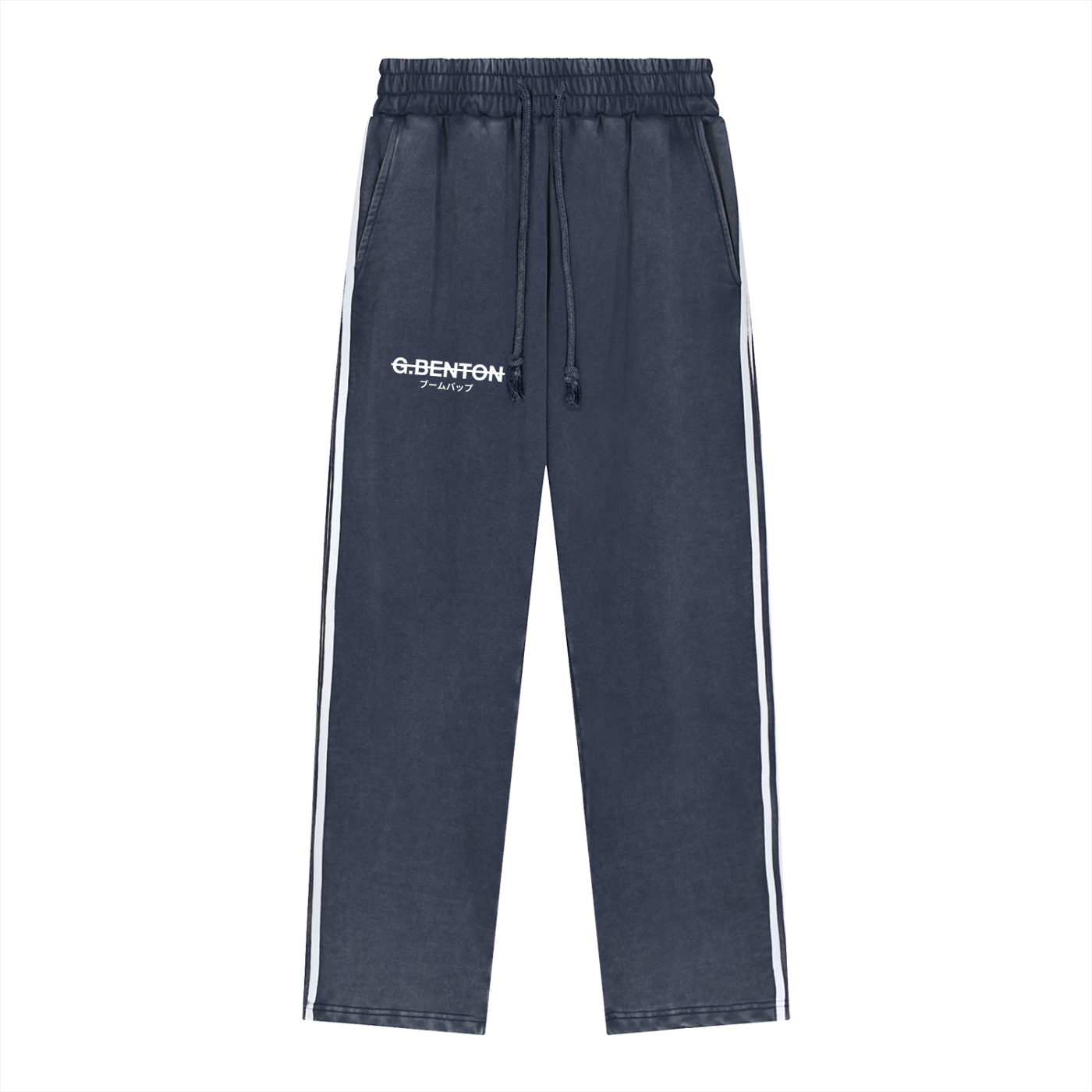 Strikethrough Contrast Tape Sweatpants