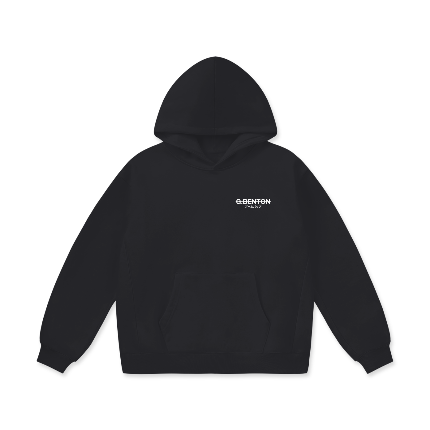 Strikethrough Oversized Heavyweight Hoodie