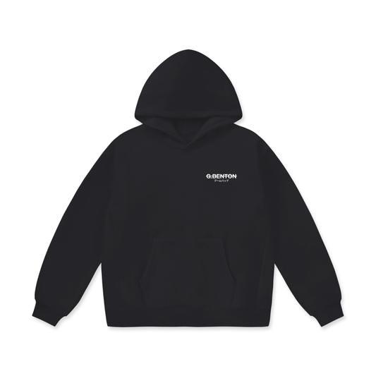 Strikethrough Oversized Heavyweight Hoodie