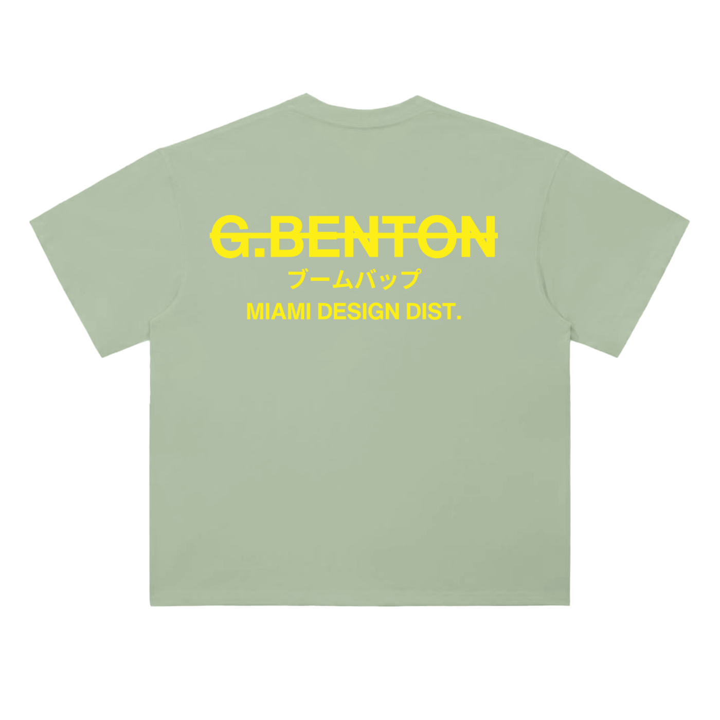 Miami Design District Tee - Yellow