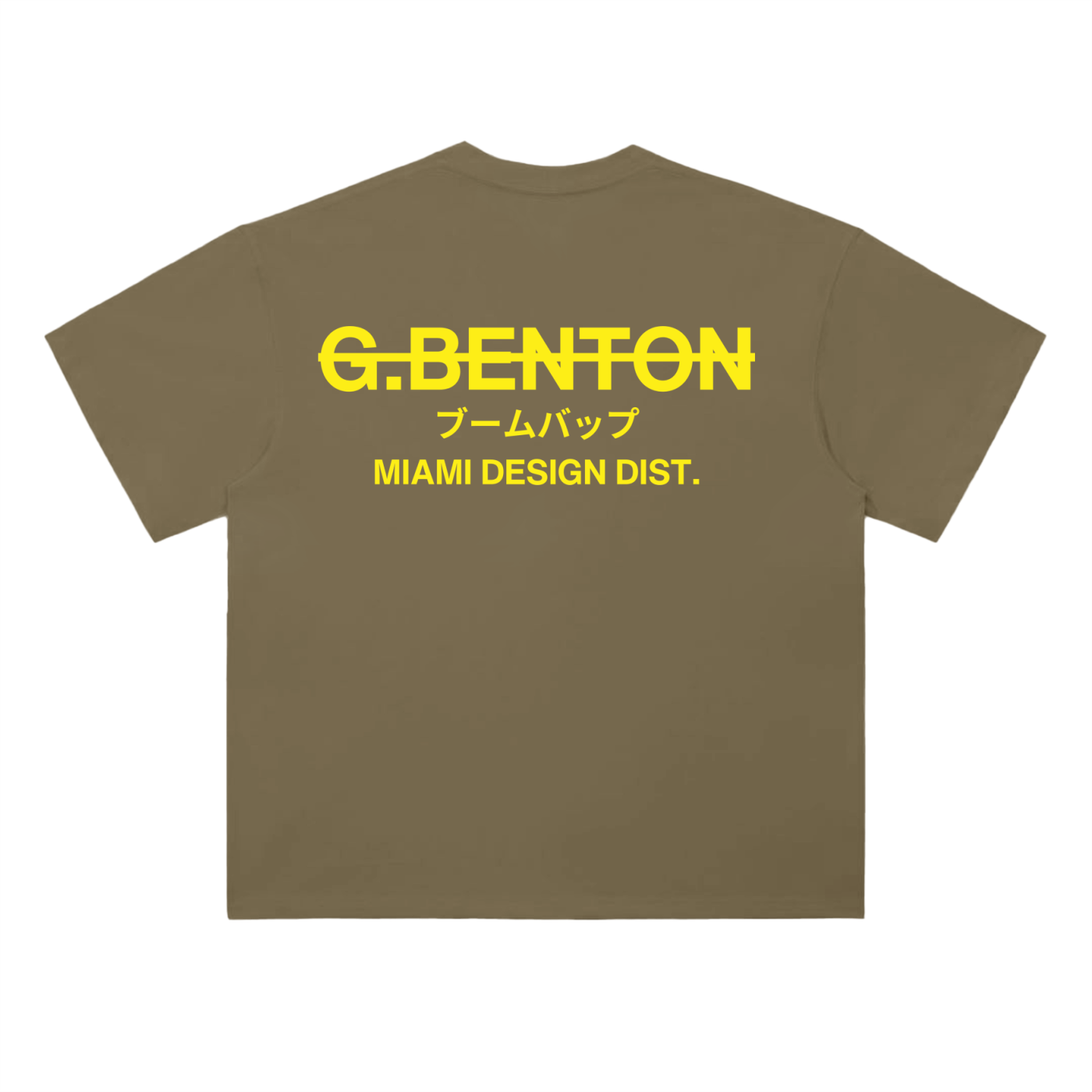Miami Design District Tee - Yellow