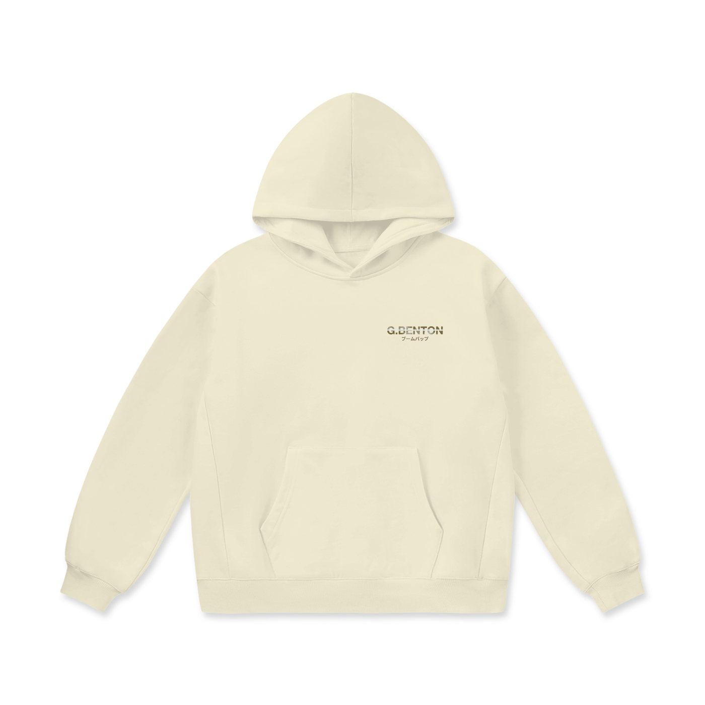 Strikethrough Oversized Heavyweight Hoodie