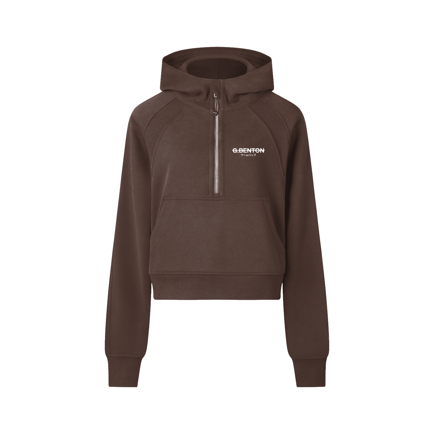 Women's Strikethrough Half-Zip Hoodie