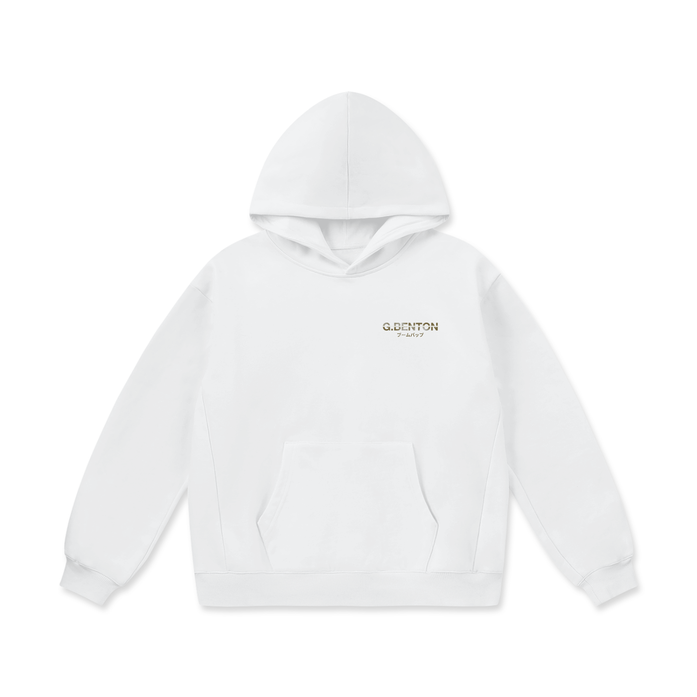 Strikethrough Oversized Heavyweight Hoodie