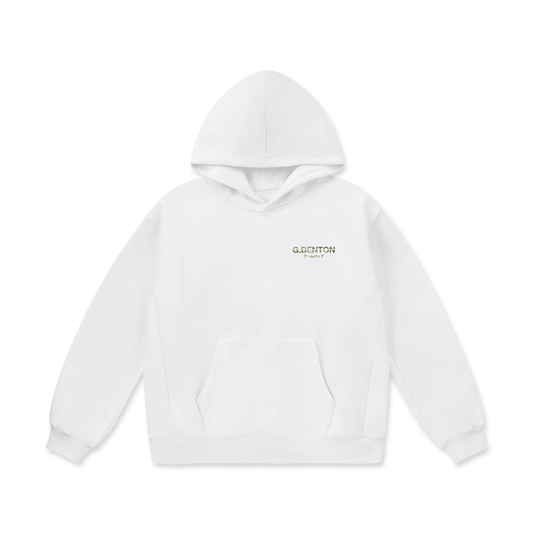 Strikethrough Oversized Heavyweight Hoodie