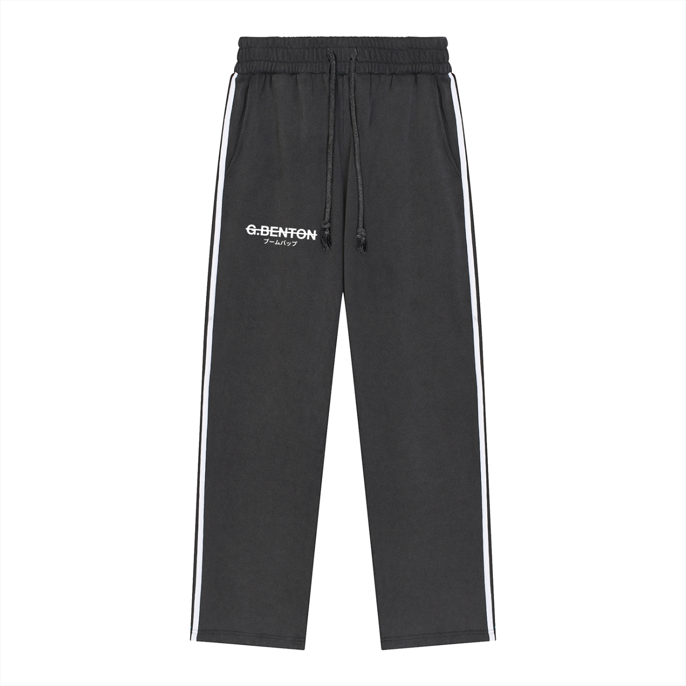 Strikethrough Contrast Tape Sweatpants