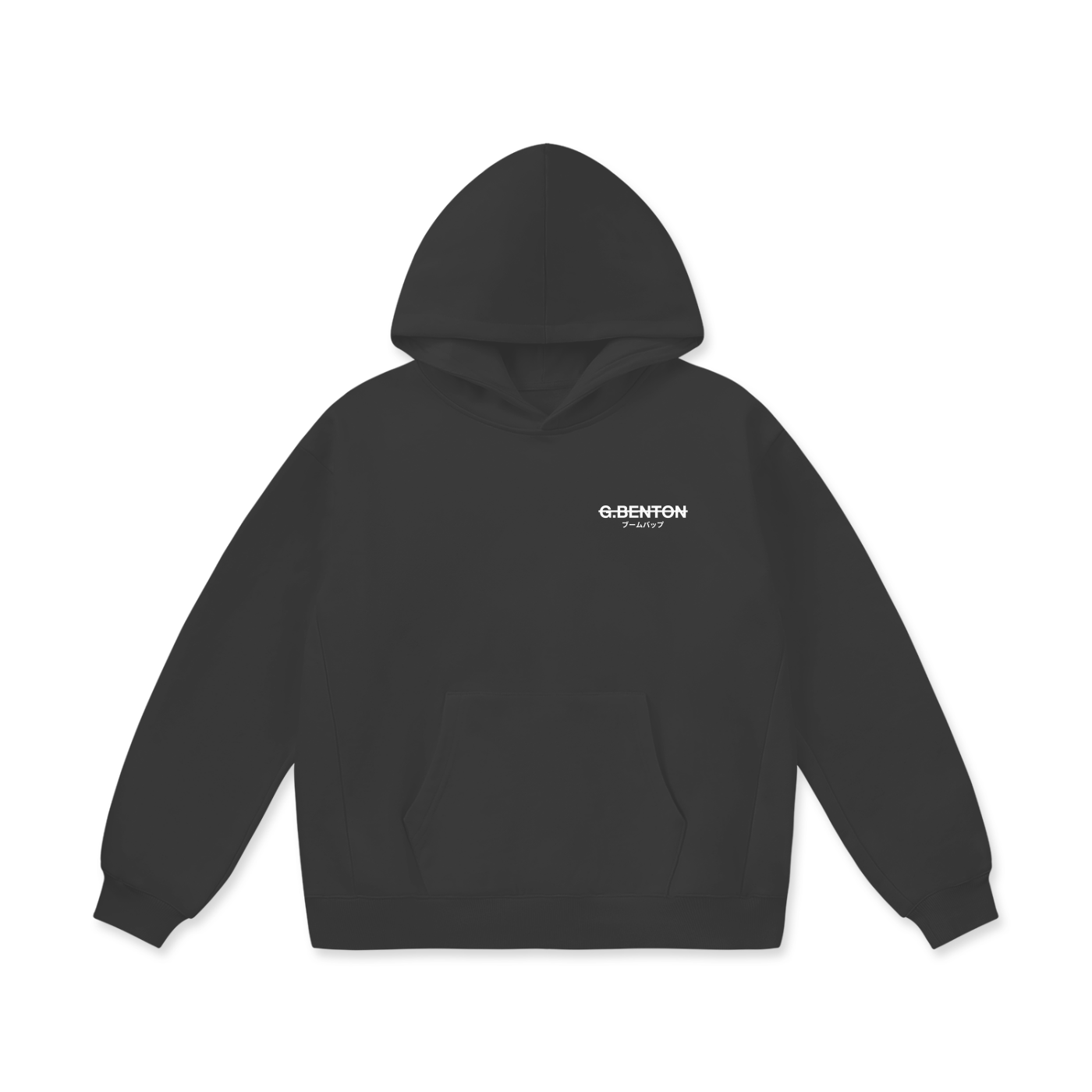 Strikethrough Oversized Heavyweight Hoodie