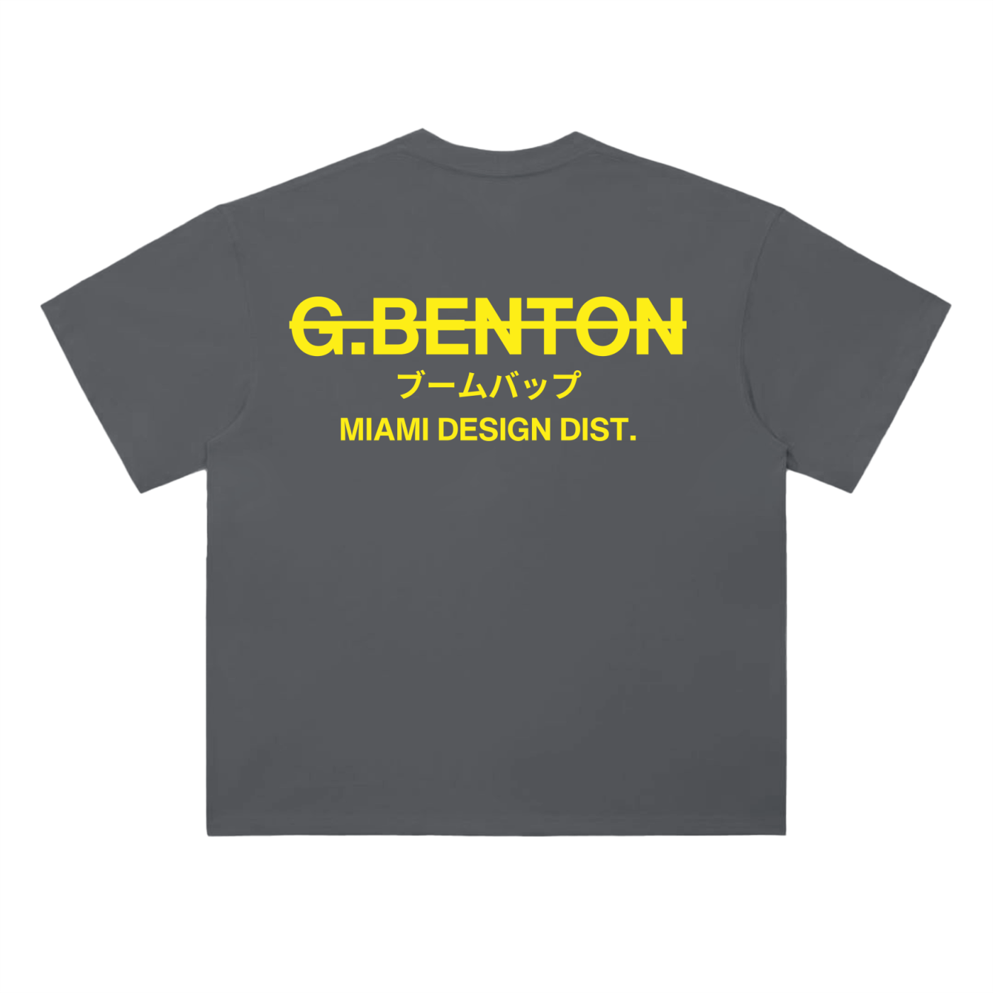 Miami Design District Tee - Yellow