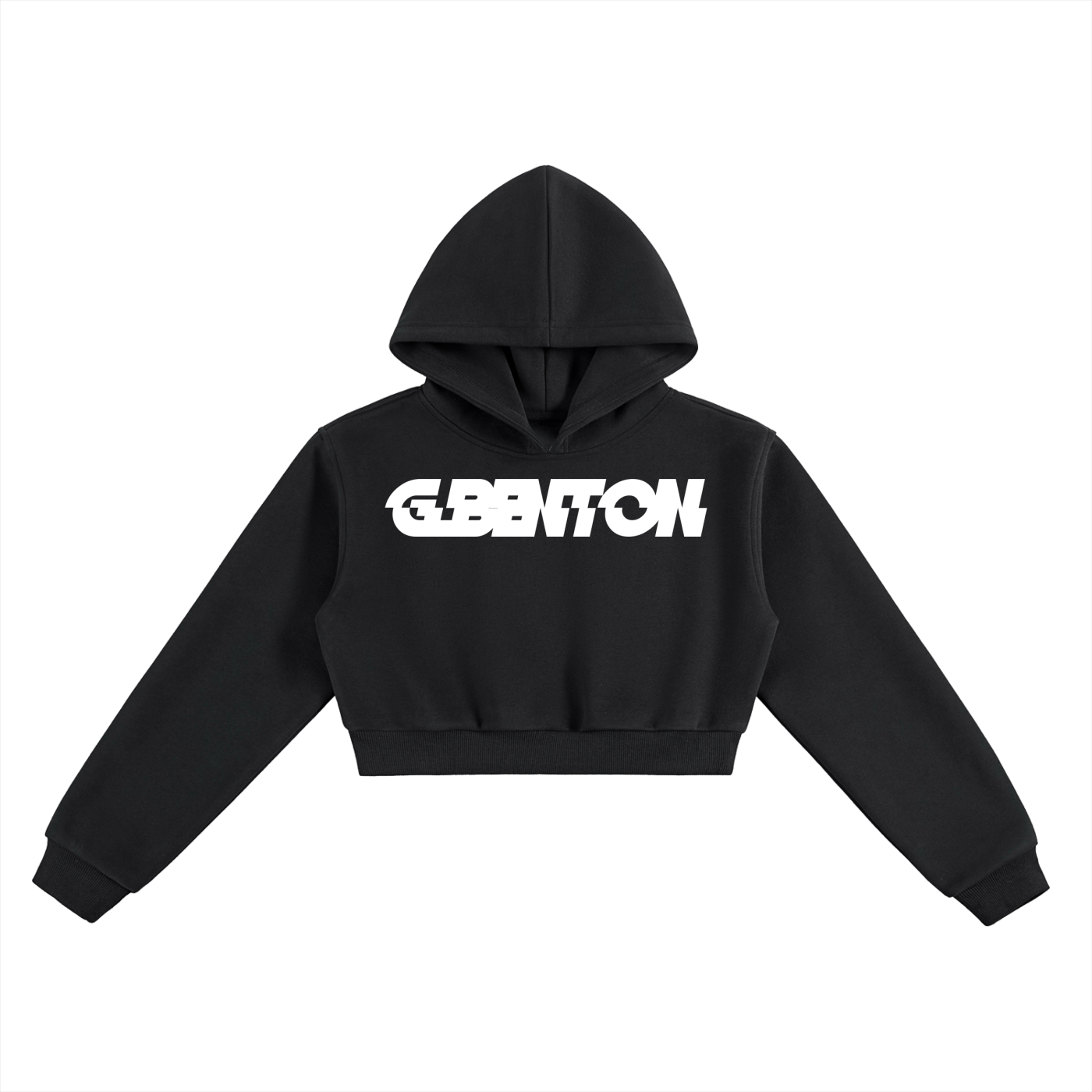 Women's Afterimage Cropped Hoodie