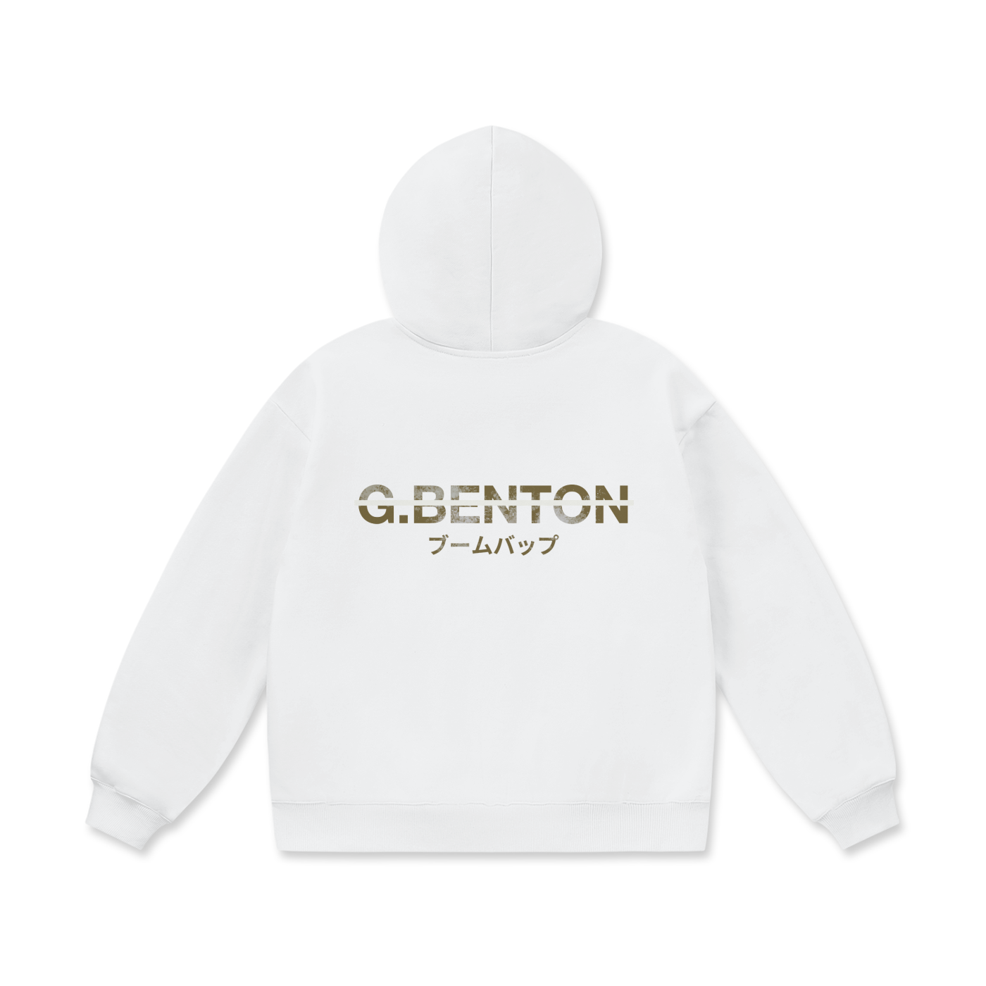 Strikethrough Oversized Heavyweight Hoodie