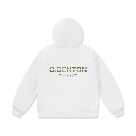 Strikethrough Oversized Heavyweight Hoodie