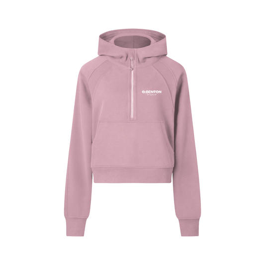 Women's Strikethrough Half-Zip Hoodie