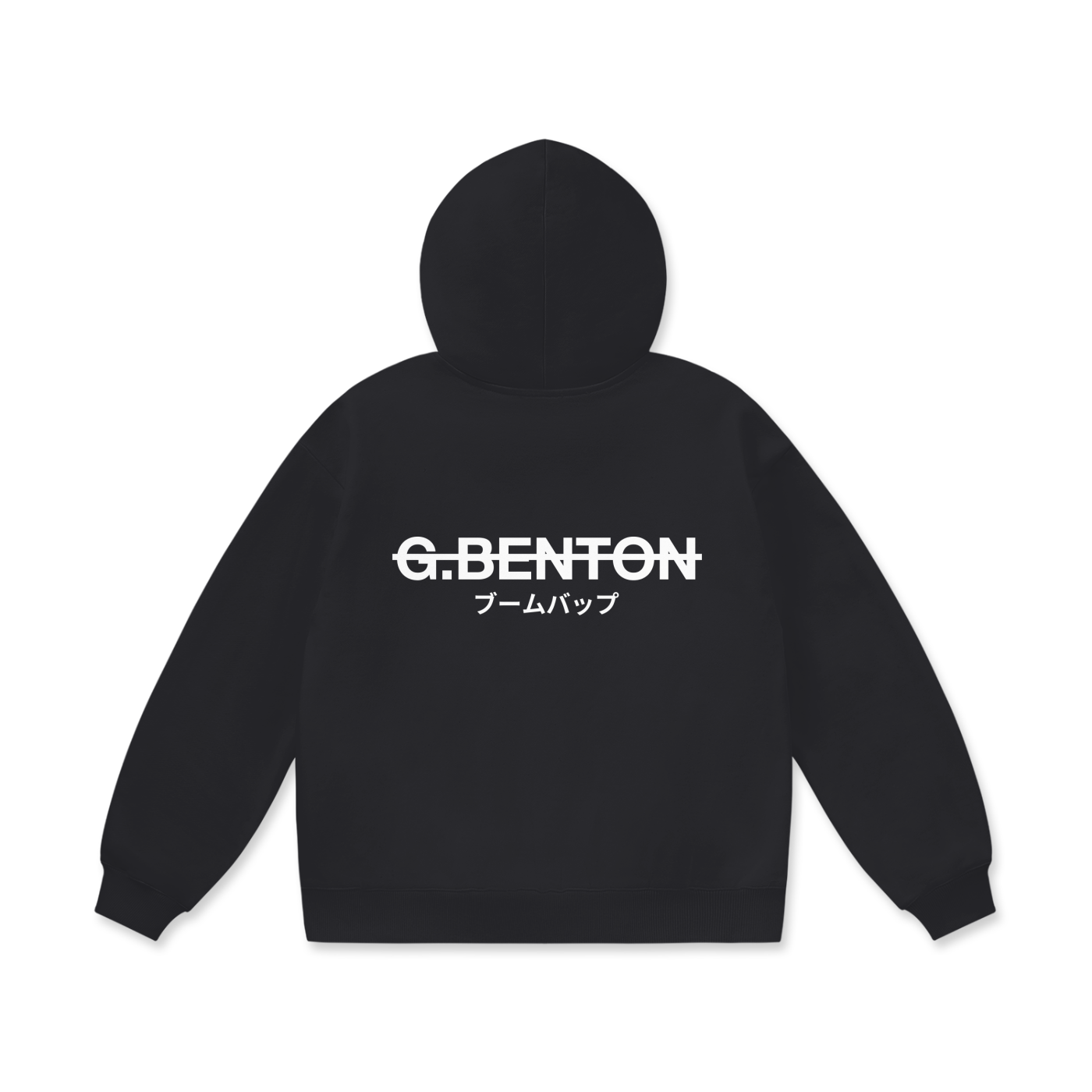 Strikethrough Oversized Heavyweight Hoodie