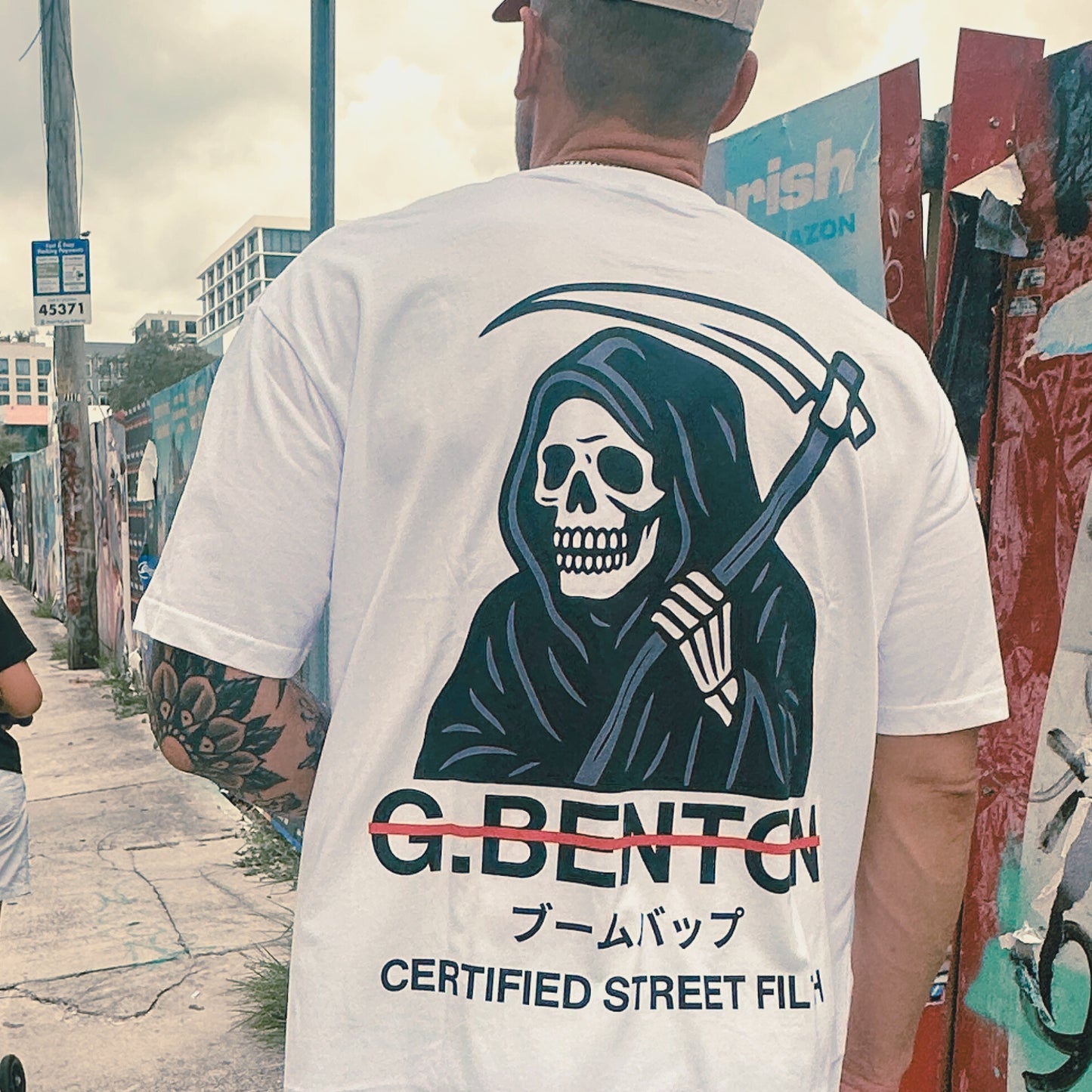 Grim Reaper Drop Shoulder Tee